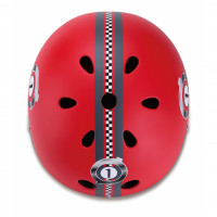 Шлем Globber Junior размер 48–51 см Racing Red/Красный